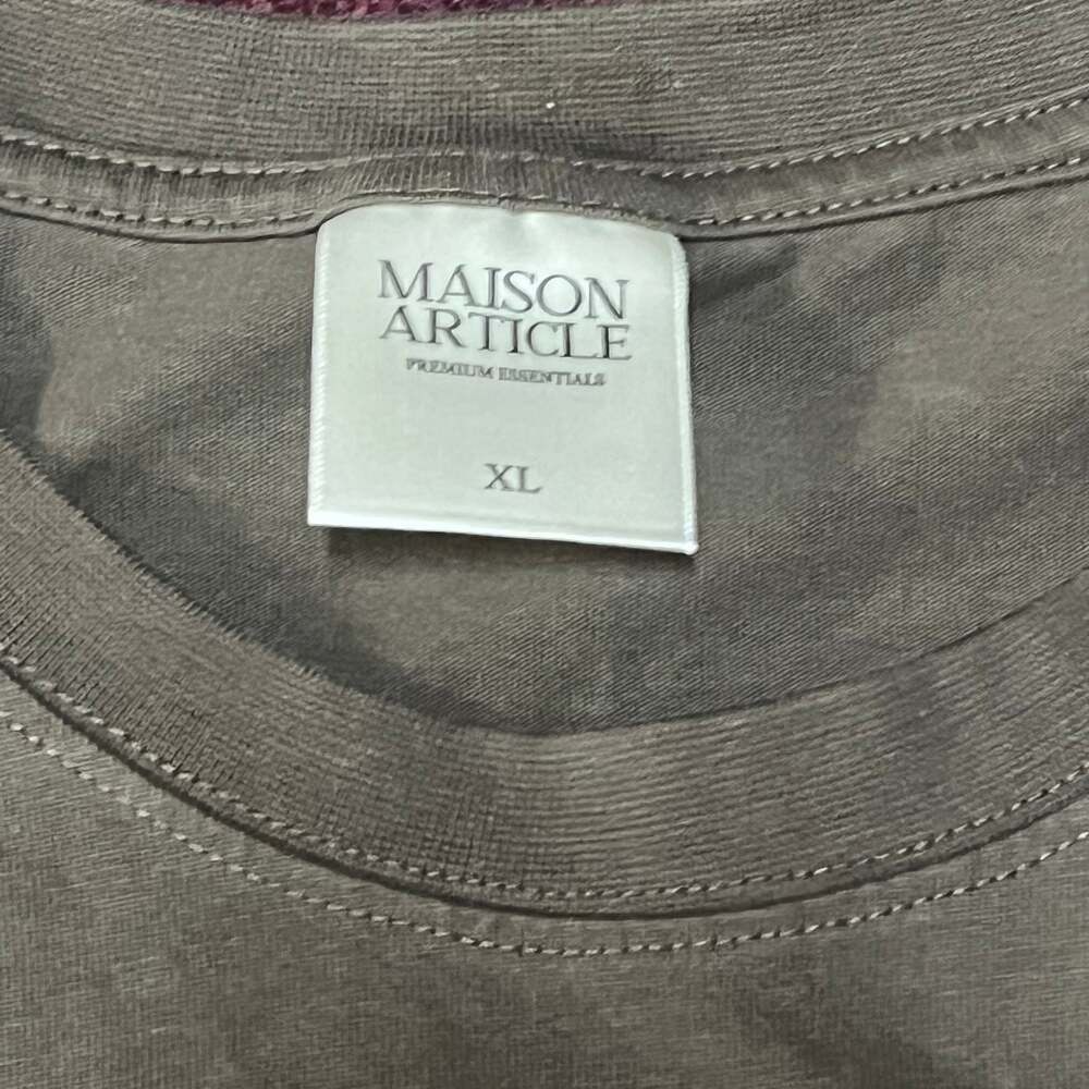 Maison Article Premium Essential Heavyweight Tee … - image 3